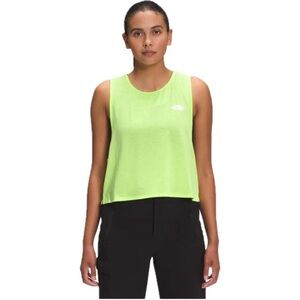 The North Face Wander Crossback FlashDry Tank | Sharp Green Athletic Top | 1X NW